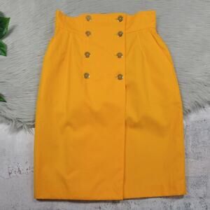 ESCADA Vintage High Waist Sailor Pencil Skirt Women’s 38 US Size 8